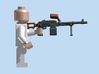 PK Machine Gun 3d printed 