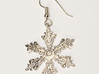 Snowflake Pendant - Style J 3d printed 