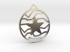 Winter Soldier Star Pendant (Medium) 3d printed 