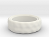 Hammered Ring 21mm 3d printed 