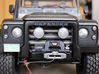 Defender Spectre Winch Bumper - RC4WD 3d printed Painted satin black and installed with other Scale 4WD products.