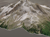 Glacier Peak, WA, USA, 1:25000 3d printed 