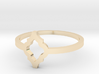 Morroccan Tile Ring Size 8 3d printed 