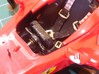 Ferrari F10 Steering Wheel and Aerodynamic Turning 3d printed Printed steering wheel and gear levers painted and installed in the model