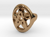 Pentacle Ring - size 8 3d printed 