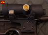 ESB M19 Scope (Pro Version) - Lenses 3d printed ESB M19 Scope Notch (Pro Version) Base in Black Strong & Flexible + Retention Rings + Lenses