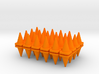 48 Traffic Cones, Small, 1/64 3d printed 