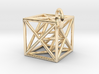 Metatron's Cube with ring 3d printed 