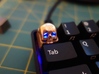 Cherry MX Skull Keycap 3d printed 