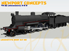 VR A2 locomotive body kit 3d printed 