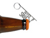"BEER SNOB" Bottle Opener Keychain - Customizable 3d printed 