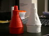 Liberty Bell 7 Capsule for ST-20 tube (1/35) 3d printed Old inaccurate mold design vs. accurate new design