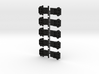 Lionel O Scale Double Door Boxcar Coupler Mount 3d printed 