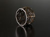 Geometric Ring 3d printed 