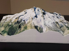Glacier Peak, WA, USA, 1:25000 3d printed Actual photo of model, viewed from the East; by D. Stockton