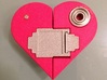 Heart Amulet Small - Inner Part 2 3d printed 