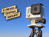 E-REVO Mount for GoPro  3d printed 