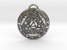 Sixth Pentacle of the Sun 3d printed 