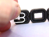 KEYCHAIN 308 INNER WHITE PLASTIC INSERTS 3d printed Keychain 308 numbers inserts in white plastic