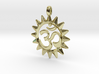 OM Symbol Jewelry Pendant 3d printed 
