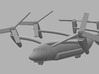 1:700 CH-66 Osage Boeing Quad Tiltrotor 3d printed Closeup render of the CH-66