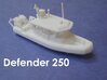 Defender 250 Rigid Inflatable Boat (1:148) 3d printed 