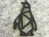 Geometric Penguin Necklace 3d printed 