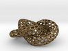 The other Klein bottle (triple twist) 3d printed 