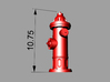 Hydrant type : A H0 (1:87) 16 Pcs 3d printed 