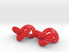 Trefoil -- Plastic 3D printed earrings 3d printed 