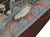 1/48 IJN Davits For Cutter 9m Side Hull 3d printed 