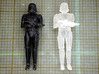 Stormtrooper in position of Attention 3d printed Hi-Def Acrylate VS FXD