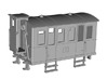 HOe-wagon02 - Crate of passenger wagon 3d printed 