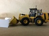 1:87 20ft Wheel loader snow pusher.  3d printed (Loader not included)