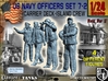 1-24 USN Officers Carrier Island Set7-2 3d printed 
