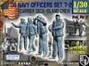1-30 USN Officers Carrier Island Set7-2 3d printed 