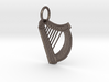 Celtic Harp Keychain 3d printed 