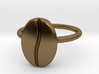Coffee Bean Ring 3d printed 