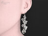 3d Age earrings  3d printed 