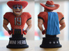 Mini football hero - version red 3d printed 