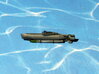 Midget Submarine Type XXVII B5 "Seehund" 1/144 3d printed 1/285 Model
