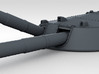 1/600 RN 13.5" MKV Guns x5 HMS Orion Moveable 3d printed 3d render showing moveable barrel