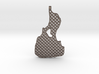 3D Printed Block Island Star Keychain 3d printed 