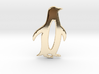 Minimalist Penguin Pendant 3d printed 