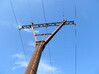 N Scale High Voltage Tower, 100' +/- North America 3d printed prototype photo