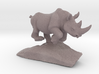 Rhino Gray 6'' long 3d printed 