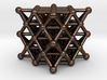 64 Tetrahedron Grid - Isotropic Vector Matrix 3d printed 