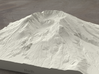 8'' Mt. St. Helens, Washington, USA, Sandstone 3d printed Radiance rendering of model from north