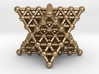 Merkaba Matrix 3 - Surface - Star tetrahedron grid 3d printed 