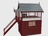 HG71 Hassall Green signal box 3d printed Front